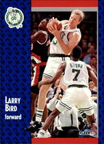 1991 Fleer Base Set #8 Larry Bird