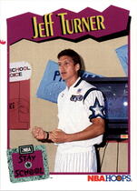 1991 NBA Hoops Base Set #545 Jeff Turner