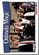 1991 NBA Hoops Base Set #292 Orlando Team Card
