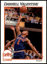 1991 NBA Hoops Base Set #41 Darnell Valentine