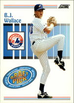 1993 Score Base Set #488 B.J. Wallace  DP