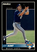 1992 Pinnacle Base Set #522 Jeff Kent