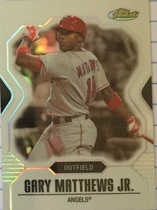 2007 Finest Refractor #97 Gary Matthews Jr.