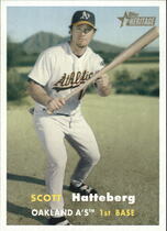 2006 Topps Heritage #395 Scott Hatteberg