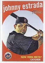 2008 Topps Heritage #378 Johnny Estrada