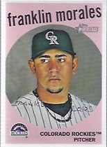 2008 Topps Heritage #379 Franklin Morales