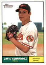 2010 Topps Heritage #125 David Hernandez