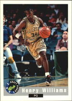 1992 Classic Draft Picks #7 Henry Williams