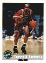 1992 Classic Draft Picks #8 Terrell Lowery