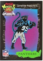 1994 Coke Monsters of the Gridiron #4 Carolina Panthers