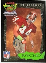 1994 Coke Monsters of the Gridiron #27 Tom Rathman