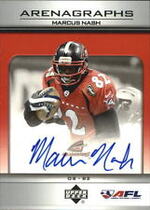 2006 Upper Deck AFL Arenagraphs #AG-MA Marcus Nash