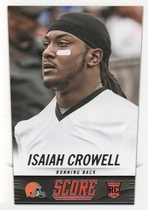 2014 Score Base Set #413 Isaiah Crowell