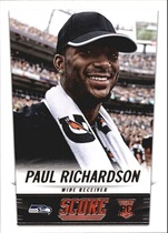 2014 Score Base Set #412 Paul Richardson