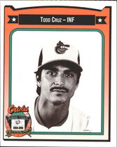 1991 Team Issue Baltimore Orioles Crown #90 Todd Cruz