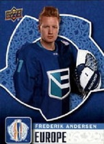 2016 Upper Deck World Cup of Hockey #WCH-14 Frederik Andersen