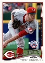 2014 Topps Opening Day #201 Tony Cingrani