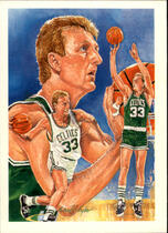 1990 NBA Hoops Hoops #356 Larry Bird