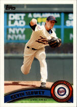 2011 Topps Base Set Series 1 #281 Kevin Slowey