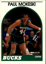 1989 NBA Hoops Hoops #42 Paul Mokeski