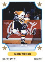 1991 7th Inning Sketch WHL #115 Mark Wotton