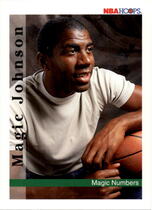 1992 NBA Hoops Base Set #331 Magic Johnson