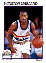 1991 NBA Hoops Base Set #357 Winston Garland