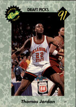 1991 Classic Draft Picks #49 Thomas Jordan