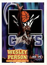 1997 NBA Hoops Hoops #225 Wesley Person