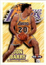 1997 NBA Hoops Hoops #256 Jon Barry