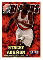 1997 NBA Hoops Hoops #297 Stacey Augmon