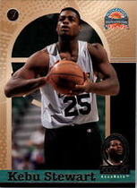 1997 Score Board Autographed BK #49 Kebu Stewart