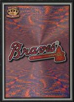 1996 Pacific Prisms Team Logo #PB-5 Braves