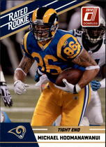 2010 Donruss Rated Rookies #71 Michael Hoomanawanui