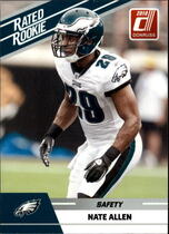 2010 Donruss Rated Rookies #77 Nate Allen