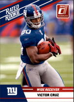 2010 Donruss Rated Rookies #100 Victor Cruz