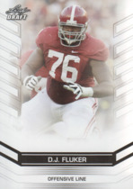 2013 Leaf Draft #86 D.J. Fluker