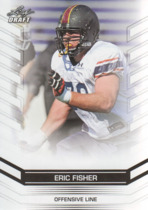 2013 Leaf Draft #88 Eric Fisher