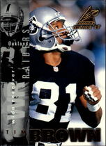 1997 Pinnacle Inside #42 Tim Brown