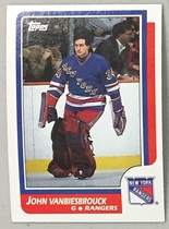 1986 Topps Base Set #9 John Vanbiesbrouck
