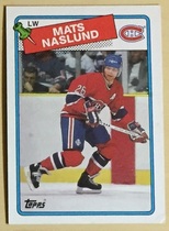 1988 Topps Base Set #156 Mats Naslund
