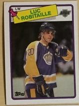1988 Topps Base Set #124 Luc Robitaille