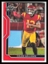 2023 Leaf Draft V1 Red #B1-2 Caleb Williams