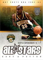 2002 Fleer Hot Shots #166 Gary Payton