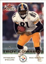 2000 Fleer Focus #25 Troy Edwards