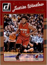 2016 Donruss Base Set #39 Justise Winslow