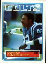 1983 Topps Base Set #213 Derrick Hatchett