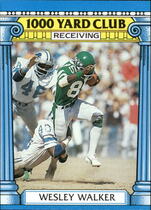 1987 Topps 1000 Yard Club #22 Wesley Walker