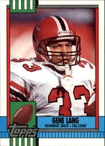 1990 Topps Base Set #475 Gene Lang