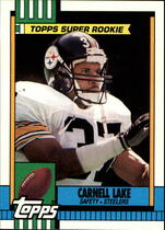 1990 Topps Base Set #177 Carnell Lake